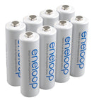 Panasonic Eneloop AA Ni-MH Rechargeable Batteries 8-Pack