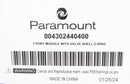 Paramount 3 Port Module with Valve Shell O-Ring 004-302-4404-00