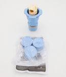 Paramount Light Blue PV3 Nozzle with Twist Lock Cap 004-627-5060-06