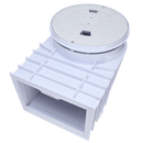 Pentair Bermuda Skimmer 2" Slip Ports, White, Gunite | 506361