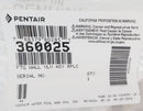Pentair Gray Wall Fitting Valve Assembly for Legend II Cleaner 360025
