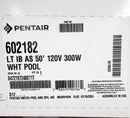 Pentair Intellibrite Architectural Series 300W White Pool Light 50' 120V 602182