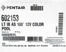 Pentair Intellibrite Architectural Series LED RGBW Pool Light 100' 12V 602153