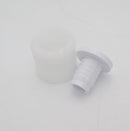 Pentair Legend White Sweep Hose Jet w/ Collar | EB25