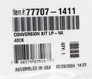 Pentair Mastertemp 400K BTU Propane to Natural Gas Conversion Kit | 77707-1411