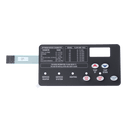 Pentair MasterTemp Heater 5 Button Membrane Keypad | 472610Z