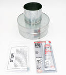 Pentair Sta-Rite Metal Flue Collar for MasterTemp Max-E-Therm Heater, 4" x 8" | 77707-0077