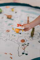 US Map Toy Storage Bag