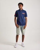 Polo Ralph Lauren Triple-Pony Mesh Polo Shirt