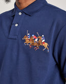 Polo Ralph Lauren Triple-Pony Mesh Polo Shirt