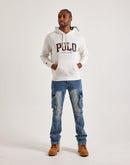 Polo Ralph Lauren Plaid Logo Hoodie