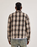 Preme Studded Plaid Woven Shirt