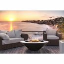 Prism Hardscapes - Embarcadero Round Concrete Fire Bowl