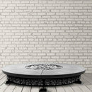 Prism Hardscapes - Fuego 89" Round Concrete Fire Table
