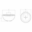 Prism Hardscapes - Moderno Series 1 Round Concrete Fire Bowl