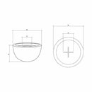 Prism Hardscapes - Moderno Series 3 Round Concrete Fire Bowl