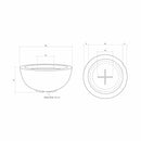 Prism Hardscapes - Moderno Series 8 Round Concrete Fire Bowl