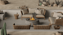 Prism Hardscapes - Oasis Round Concrete Fire Bowl