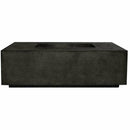 Prism Hardscapes - Porto Series 58 Rectangular Concrete Fire Table w/ Hidden Propane Storage