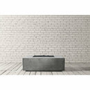 Prism Hardscapes - Porto Series 58 Rectangular Concrete Fire Table w/ Hidden Propane Storage