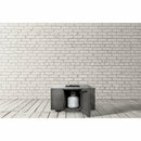 Prism Hardscapes - Porto Series 58 Rectangular Concrete Fire Table w/ Hidden Propane Storage