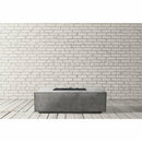 Prism Hardscapes - Porto Series 68 Rectangular Concrete Fire Table w/ Hidden Propane Storage