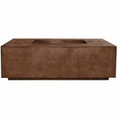 Prism Hardscapes - Porto Series 68 Rectangular Concrete Fire Table w/ Hidden Propane Storage