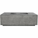 Prism Hardscapes - Porto Series 68 Rectangular Concrete Fire Table w/ Hidden Propane Storage