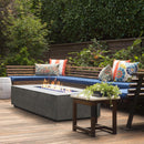 Prism Hardscapes - Tavola Series 1 Rectangular Concrete Fire Pit Table