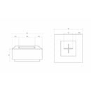Prism Hardscapes - Tavola Series 42 Square Concrete Fire Pit Table
