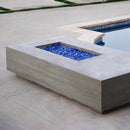 Prism Hardscapes - Tavola Series 5 Rectangular Concrete Fire Pit Table