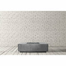 Prism Hardscapes - Tavola Series 7 Rectangular Concrete Fire Pit Table