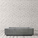 Prism Hardscapes - Tavola Series 72 Narrow Rectangular Concrete Fire Pit Table
