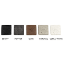 Prism Hardscapes - Tavola Series 72 Narrow Rectangular Concrete Fire Pit Table