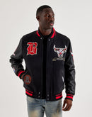 Pro Standard NBA Chicago Bulls Plaid Varsity Jacket