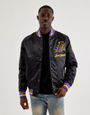 Pro Standard NBA Los Angeles Lakers City Edition Satin Varsity Jacket