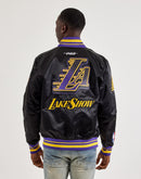 Pro Standard NBA Los Angeles Lakers City Edition Satin Varsity Jacket