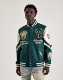 Pro Standard NBA Milwaukee Bucks Varsity Jacket