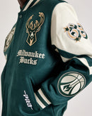 Pro Standard NBA Milwaukee Bucks Varsity Jacket