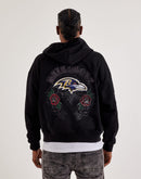 Pro Standard Baltimore Ravens Rhinestone Zip-Up Hoodie