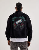 Pro Standard Philadelphia Eagles Rhinestone Zip-Up Hoodie