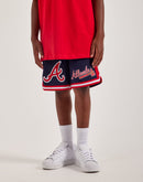 Pro Standard Atlanta Braves Fleece Shorts Grade-School
