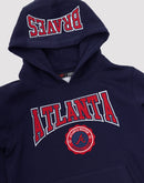 Pro Standard MLB Atlanta Braves Crest Fleece Hoodie Grade-School
