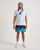 Pro Standard MLB Florida Marlins Flame Shorts