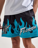 Pro Standard MLB Florida Marlins Flame Shorts
