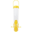 Perky-Pet Classic  14-1/2 In. 1.5 Lb. Capacity Yellow Nyjer Seed Finch Thistle Feeder