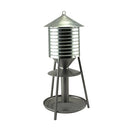 Woodlink Rustic Farmhouse Galvanized Water Tower 2.5lb. Seed Tray Feeder