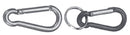 Baron Bright Aluminum Spring Link 5/16 in. Dia. x 3-1/8 in. L