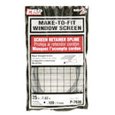 Prime-Line Screen Retainer Vinyl Spline .12" Round Gray 25' per roll