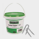Deacero Fence Lock Staple, Galvanized, 1-1/2"